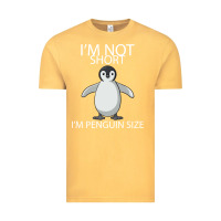 Vintage Mustard I'm Not Short I'm Penguin Size Vintage Tee - Bettercallsaul