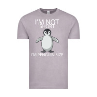 Vintage Zinc I'm Not Short I'm Penguin Size Vintage Tee - Bettercallsaul