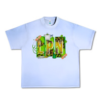Grape Ice St. Patricks Day Lpn Urban Heavy Tee - CowhideDigitalArt