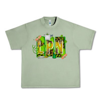 Oil Green St. Patricks Day Lpn Urban Heavy Tee - CowhideDigitalArt