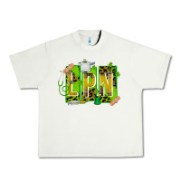 Pistachio St. Patricks Day Lpn Urban Heavy Tee - CowhideDigitalArt