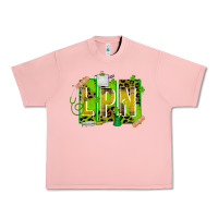 Salmon St. Patricks Day Lpn Urban Heavy Tee - CowhideDigitalArt