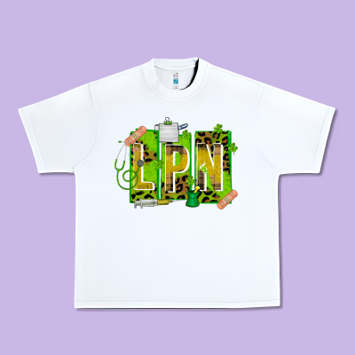 St. Patricks Day Lpn Urban Heavy Tee Designed By Cowhidedigitalart