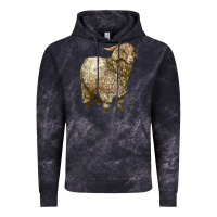 Cloud Black Angora Goat Vintage Hoodie - LillyAllenDesigns