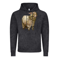 Vintage Black Angora Goat Vintage Hoodie - LillyAllenDesigns