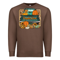 Chestnut pumpkin farm truck Premium Sweatshirt - Jasminsmagicworld