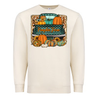 Sandshell pumpkin farm truck Premium Sweatshirt - Jasminsmagicworld