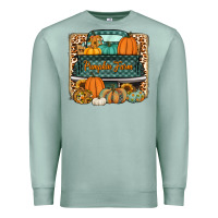 Seafoam pumpkin farm truck Premium Sweatshirt - Jasminsmagicworld
