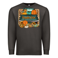 Smoke pumpkin farm truck Premium Sweatshirt - Jasminsmagicworld