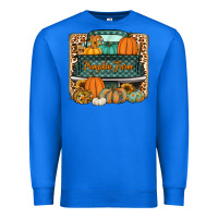 True Royal pumpkin farm truck Premium Sweatshirt - Jasminsmagicworld