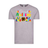 Vintage Zinc Proud Autism Mom sunflower Vintage Tee - CowhideDigitalArt