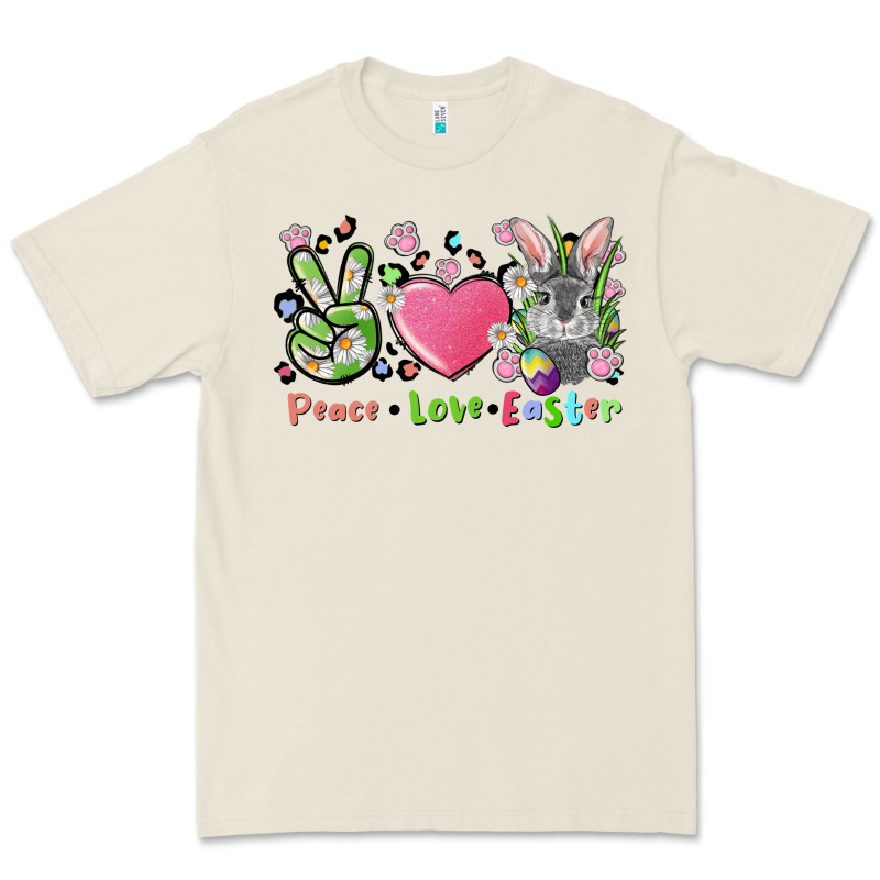 Peace Love Easter Bunny Premium Tee by FaDigitalArtStudio | Teevron