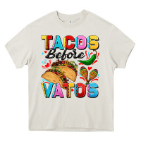 Cream Tacos before Vatos Valentine's Day Heavy Core Tee - FaDigitalArtStudio