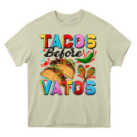 Mossy Tacos before Vatos Valentine's Day Heavy Core Tee - FaDigitalArtStudio