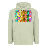 Matcha summer brushstroke Heavyweight Hoodie - Jasminsmagicworld