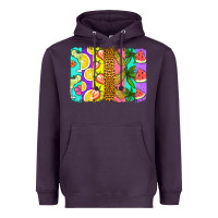 Plum summer brushstroke Heavyweight Hoodie - Jasminsmagicworld