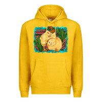 Lemon western cowboy chicks cactus coop animals  leopard serape turquoise Premium Hoodie - Artiststas