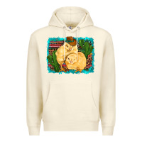 Sandshell western cowboy chicks cactus coop animals  leopard serape turquoise Premium Hoodie - Artiststas