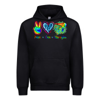 Black Peace Love Hairstylist Urban Hoodie - Jasminsmagicworld
