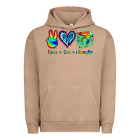 Pigment Burro Peace Love Hairstylist Urban Hoodie - Jasminsmagicworld