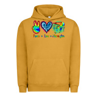Pigment Peanut Butter Peace Love Hairstylist Urban Hoodie - Jasminsmagicworld