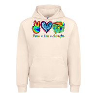 Sandshell Peace Love Hairstylist Urban Hoodie - Jasminsmagicworld