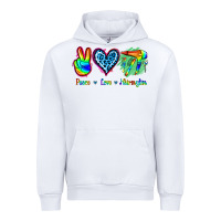 White Peace Love Hairstylist Urban Hoodie - Jasminsmagicworld