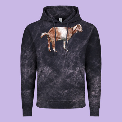 Nubian Goat Vintage Hoodie Designed By Lillyallendesigns