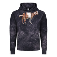 Cloud Black Nubian Goat Vintage Hoodie - LillyAllenDesigns