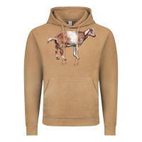 Vintage Camel Nubian Goat Vintage Hoodie - LillyAllenDesigns