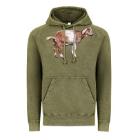 Vintage Olive Nubian Goat Vintage Hoodie - LillyAllenDesigns