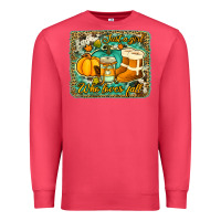 Cardinal just a girl who loves fall background Premium Sweatshirt - Jasminsmagicworld