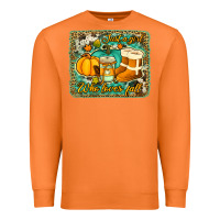 Carrot just a girl who loves fall background Premium Sweatshirt - Jasminsmagicworld