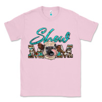 Bubblegum Pink show mom aztec cowhide heifer Classic Tee - Artiststas
