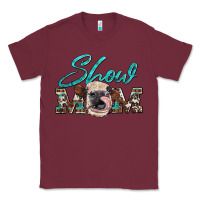 Burgundy show mom aztec cowhide heifer Classic Tee - Artiststas