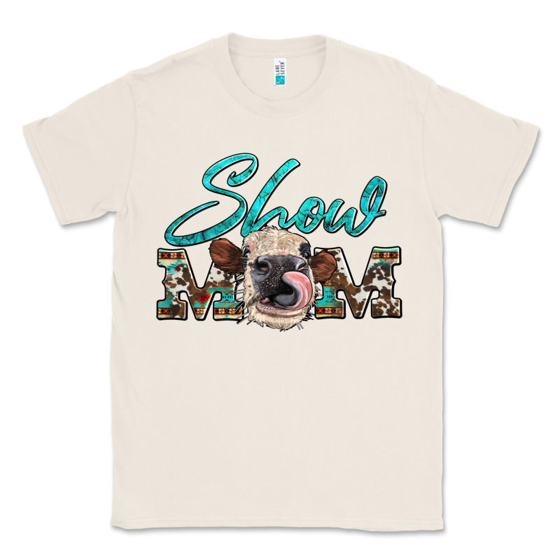Show Mom Aztec Cowhide Heifer Classic Tee by Artiststas | Teevron