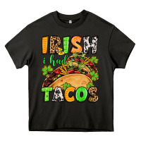 Asphalt St. Patrick's Irish i had tacos Heavy Core Tee - OliviaCreatesArt