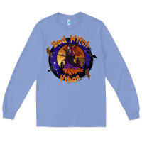 Colony Blue bad witch vibes Long Sleeve Tee - SublimationCraftShop