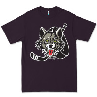 Plum chicago wolves Premium Tee - DesigneFamous