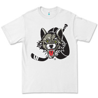 White chicago wolves Premium Tee - DesigneFamous