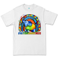 White Autism Awareness Autism elephant Premium Tee - FaDigitalArtStudio