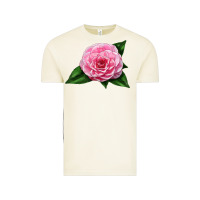 Vintage Arctic Camellia Flower Vintage Tee - LillyAllenDesigns