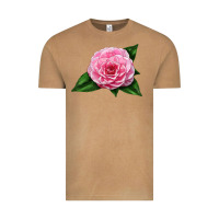 Vintage Camel Camellia Flower Vintage Tee - LillyAllenDesigns