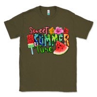 Army Green Sweet summer time Classic Tee - FaDigitalArtStudio