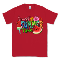 Red Sweet summer time Classic Tee - FaDigitalArtStudio