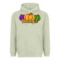 Matcha halloween pumpkins thankful Heavyweight Hoodie - Jasminsmagicworld