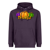 Plum halloween pumpkins thankful Heavyweight Hoodie - Jasminsmagicworld