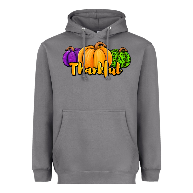 Halloween Pumpkins Thankful Heavyweight Hoodie by Jasminsmagicworld | Teevron
