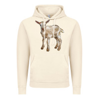 Vintage Artic Baby Saanen Goat Vintage Hoodie - LillyAllenDesigns