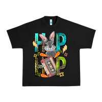 Black Western hip hop Bunny Easter Day Urban Heavy Tee - LillyAllenDesigns